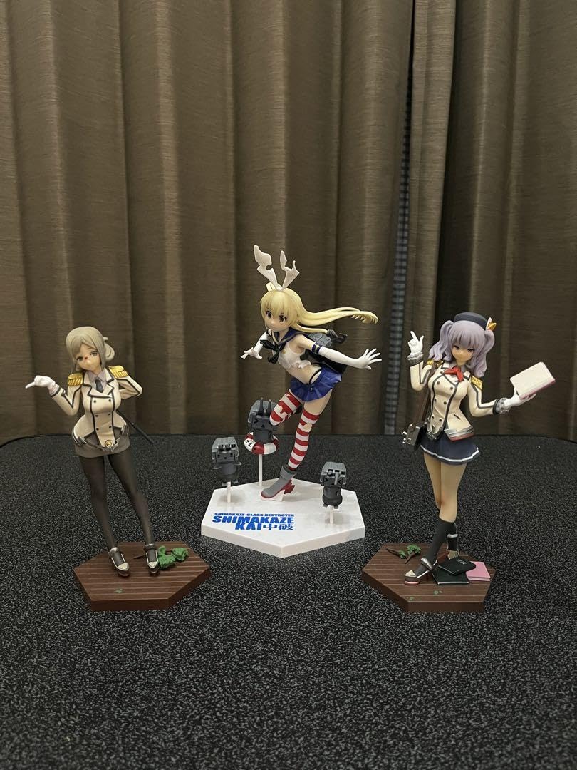 艦これ　フィギュアセット Amazon | 艦これ 島風 鹿島 香取 フィギュア3体セット | フィギュア